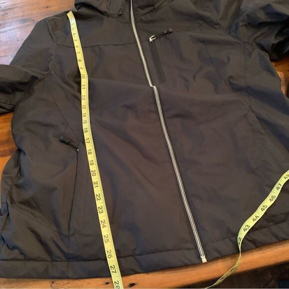 Zeroxsposur Mens All Weather Black Faux Fur Lined Hooded Jacket Sz XXL - Picture 7 of 8